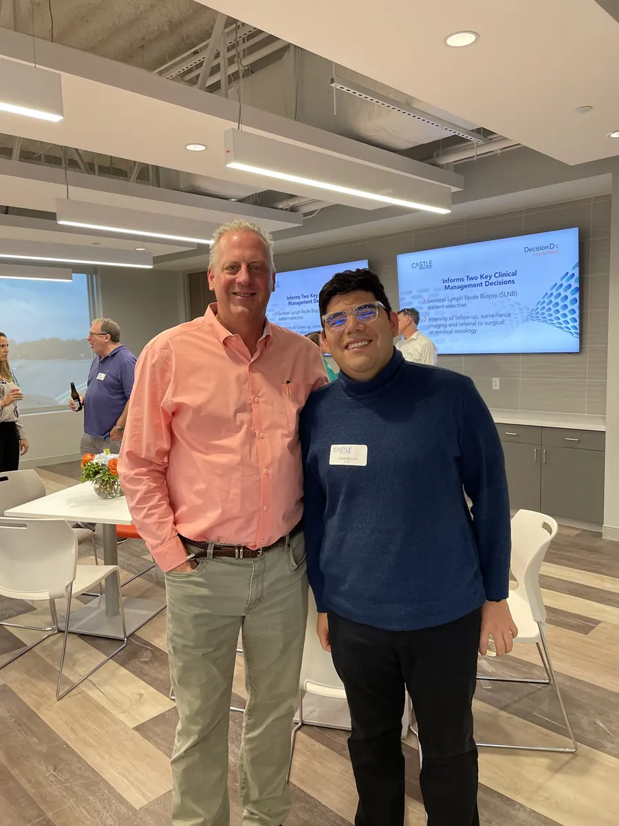 With Derek Maetzold, CEO of Castle Biosciences