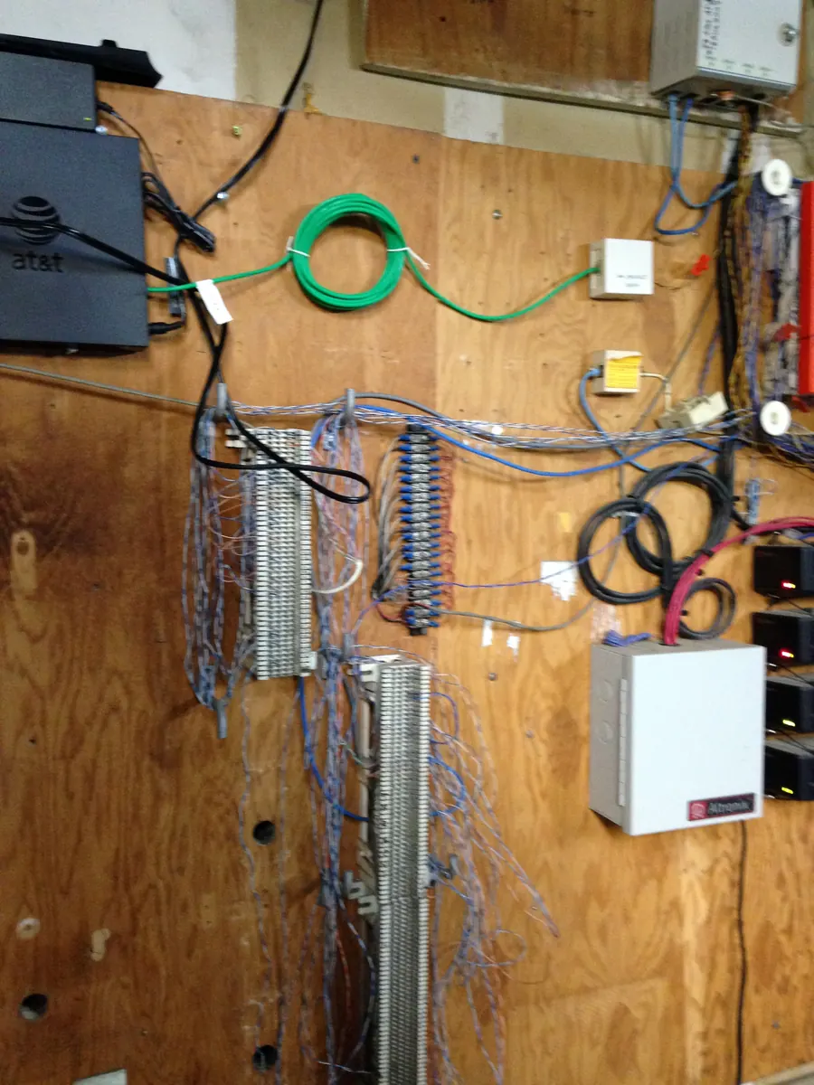 Network infrastructure cabling